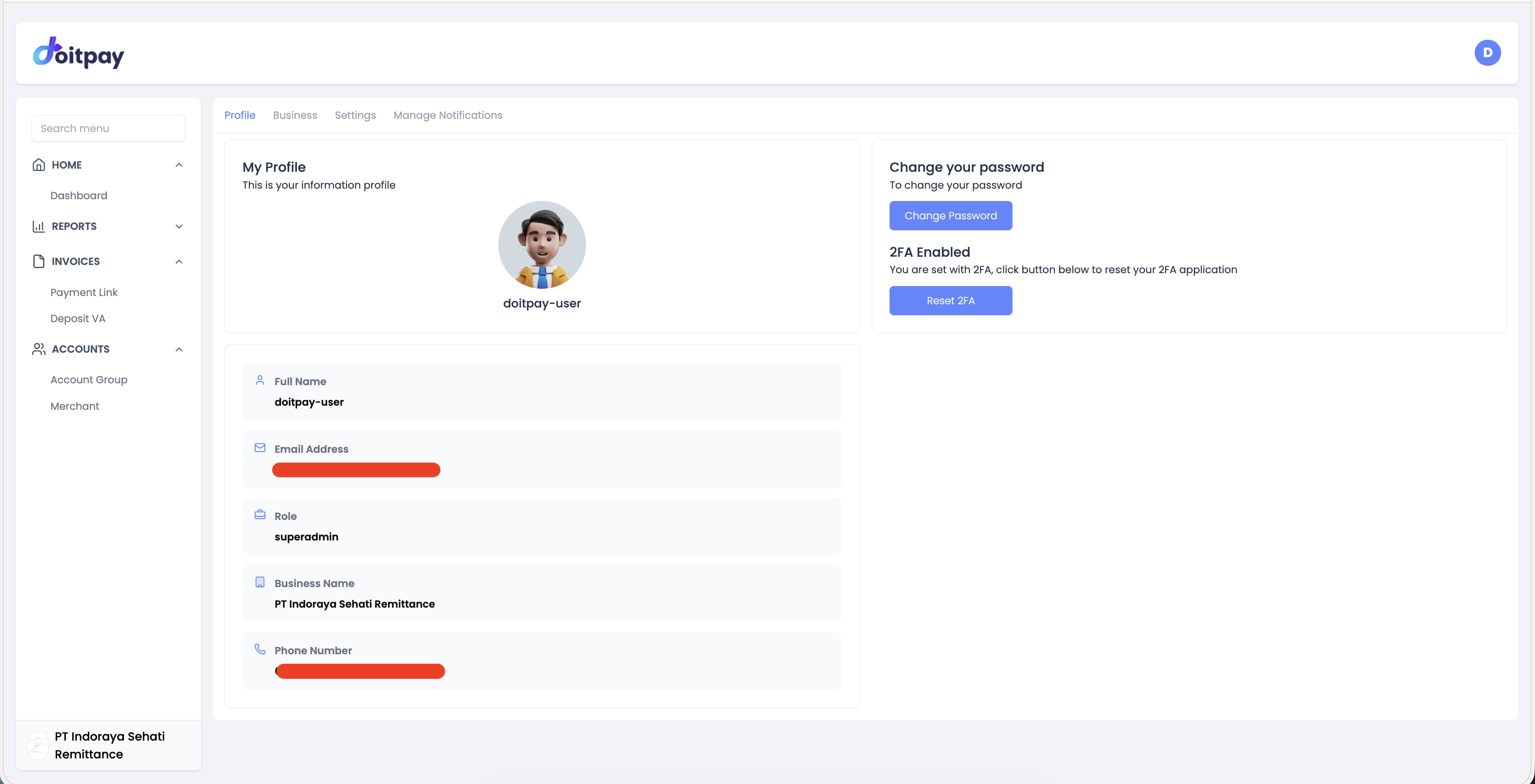 My Profile